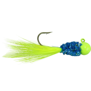 Image of BrushPile Handtied Crappie Jigs | Wyatt's Blue Magic; 1/8 oz.