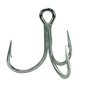 MUSTAD AlphaPoint In-Line Triple Grip Short Hook