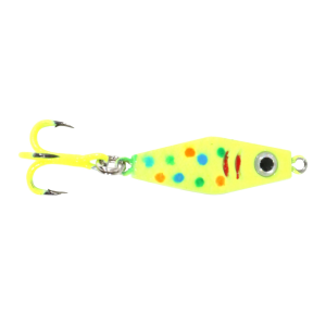 Image of Clam Rattlin' PT Spoon | Chartreuse Wonderbread Glow; 1/16 oz.