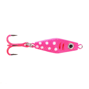 Image of Clam Rattlin' PT Spoon | Pink Wonderbread Glow; 1/16 oz.