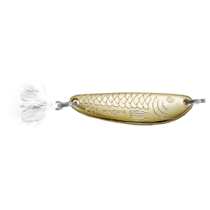 Image of Acme Tackle Ice-Winder Flutter Spoon | Gold Nugget; 1/4 oz.