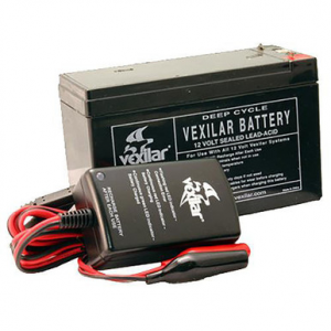 Image of Vexilar 12v 9Ah High Performance Battery & Charger Set