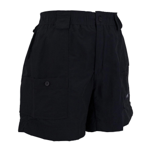 Image of AFTCO Men's Big Guy Original Fishing Shorts | Black; 46