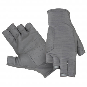 Image of Simms Men's SolarFlex Guide Gloves | Sterling; S