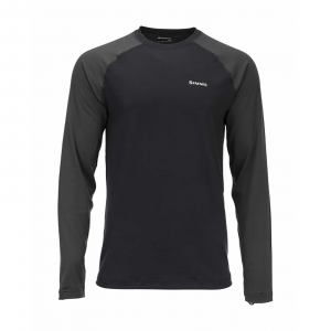 Image of Simms Men's Lightweight Baselayer Top | Black; M