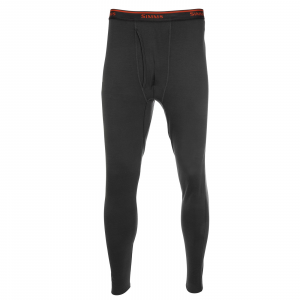 Image of Simms Men's Lightweight Baselayer Bottoms | Carbon; S