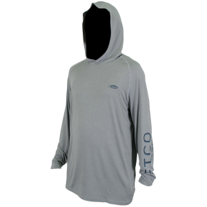 Image of AFTCO Men's Samurai 2 Performance Hoodie | Steel Heather; XL