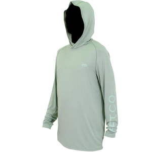 Image of AFTCO Men's Samurai 2 Performance Hoodie | Olive Heather; M