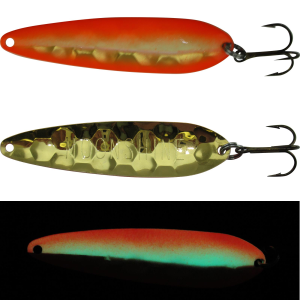Image of Moonshine Lures Half Moon Walleye Spoon