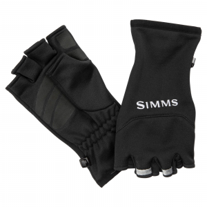 Image of Simms Men's Freestone Half-Finger Glove | Black; S