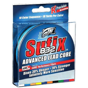 Image of Sufix 832 Advanced Lead Core Line | 18 lb.; Multicolor; 100 yds.