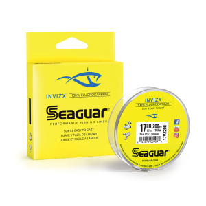 Image of Seaguar InvizX Fluorocarbon Line | 17 lb.; Clear; 200 yds.