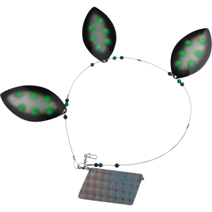 Image of Hammerhead Tackle Cowbell Spinner | Frost Bite; 5/0