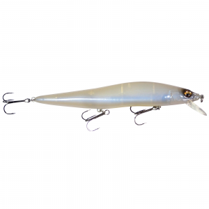 Image of Megabass Oneten Max LBO Jerkbait | French Pearl OB; 5.3 in.