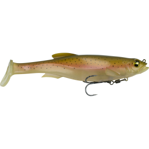 Image of Megabass Magdraft Swimbait | Stealth Rainbow; 8 in.