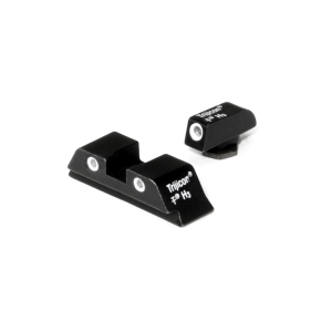 Trijicon Bright & Tough(TM) Night Sights - Glock Standard Frames - White Outline/Green Tritium on sale now for $125.00 Trijicon Bright & Tough(TM) Night Sights - Glock Standard Frames - White Outline/Green Tritium