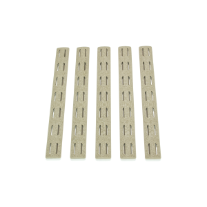 BCM (R) KeyMod(TM) Rail Cover Kit, 5.5-inch FLAT DARK EARTH ***(FIVE Pack!)***