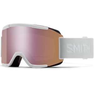 Smith Smith Squad S Goggles - white vapor/everyday rose gold mirror + clear lens - $129.00 at Tactics