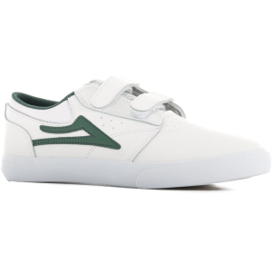 Lakai Kids Griffin Skate Shoes - white/pine leather 6Y