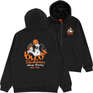 Volcom Grindit Zip Hoodie - black L