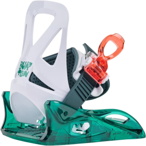 Burton Kids Mini Grom Snowboard Bindings 2026 - green/multi Youth S