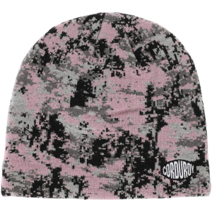 Corduroy Wasteland Skully Beanie - purple