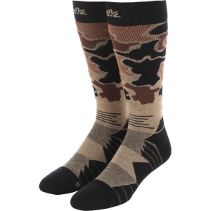 Autumn Service Snowboard Socks - duck camo sand L
