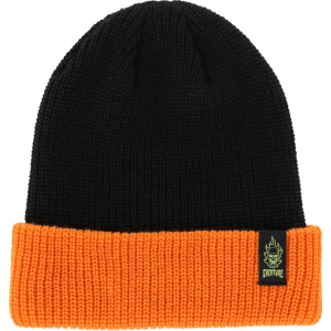 Creature Bonehead Label Beanie - black/orange