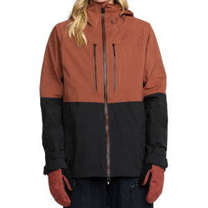 Volcom Women's VS 3L Stretch GORE-TEX Jacket - henna XL