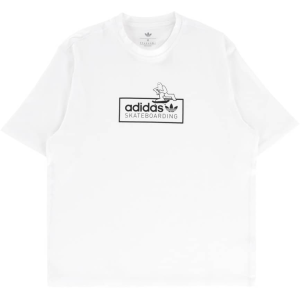 Adidas Adidas Gonz Logo T-Shirt - white/black XL - $31.95 at Tactics