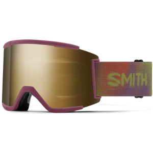 Smith Smith Squad XL ChromaPop Goggles + Bonus Lens - sprayer/sun black gold mirror + storm blue sensor mirror len - $163.00 at Tactics