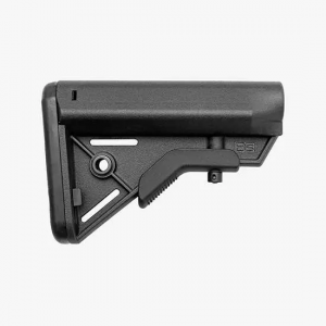 B5 Systems BRV1082 Bravo Stock  Black Synthetic for AR15/M16/M4 with Mil-Spec Receiver Extensions