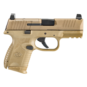 FN 66100574 509C 9mm Luger 3.70 15+1 12+1 Flat Dark Earth Flat Interchangeable Backstrap Grip