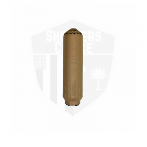HuxWrx Safety Co. 2747 Flow 762 Ti Suppressor FDE w/ 5/8x24 Muzzle Brake