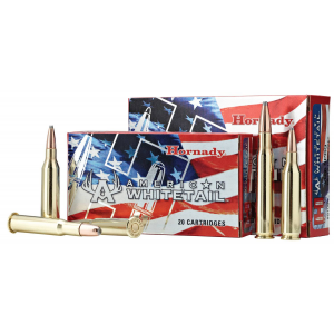 HORNADY 81084 American Whitetail 30-06 Springfield 180 Gr Interlock Spire Point 20 Rd