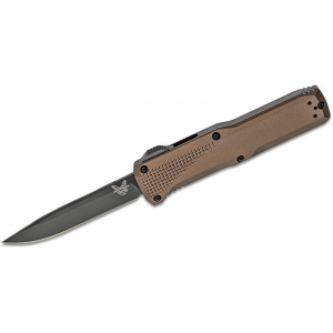Benchmade 4600DLC-1 Phaeton, OTF, Auto, Clip Point, Dark Earth Aluminum, S30V