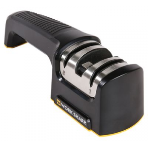Work Sharp WSKTNPTS Handheld Manual Pull Through Kitchen Knife Sharpener