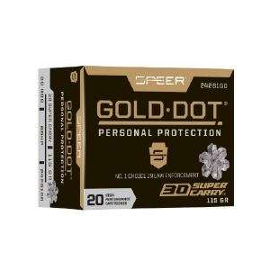 SPEER Gold Dot 30SUP 115GR HP
