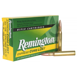 Remington R30065 Core-Lokt  30-06 Springfield 180 gr Core-Lokt Pointed Soft Point (PSPCL)