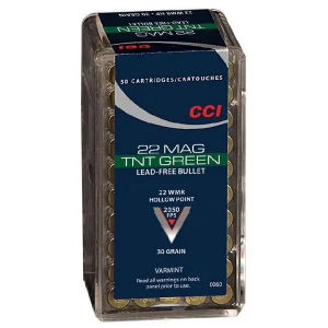 CCI/Speer 0063 CCI TNT 22WMR 30 Grain Jacketed Hollow Point