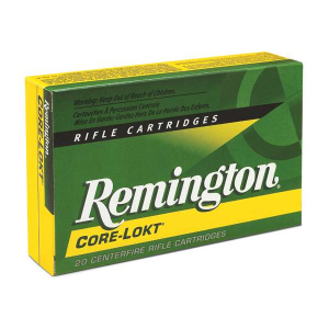 REMINGTON Ammunition R3006b Core-lokt 30-06 Springfield 165 Gr Core-lokt Pointed Soft Point (pspcl) 20 Bx/ 10 Cs