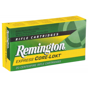 REMINGTON Ammunition R25062 Core-lokt 25-06 Rem 100 Gr Core-lokt Pointed Soft Point (pspcl) 20 Bx/ 10 Cs