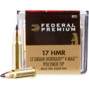 FEDERAL P771 17 Hmr 17 Gr V-max