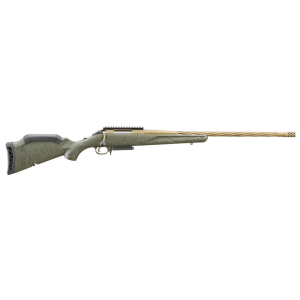 RUGER AMERICAN G2 PRED RFL 7MM-08REM 22 T.B. SPRIAL BBL, GRN SPLTR,BRNT BRNZ 3RD