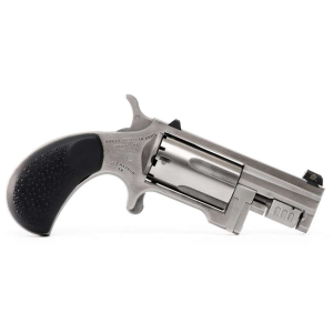 North American Arms NAA-SNT Sentinel, .22 Mag, 1.25 Barrel, Fixed Sight - Black Rubber Cobblestone Paneled Grips