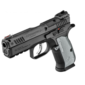 CZ-USA 91252 Shadow 2 Compact, 9mm, 15+1, 4 Barrel, DA/SA, Manual Safety, Optic Ready