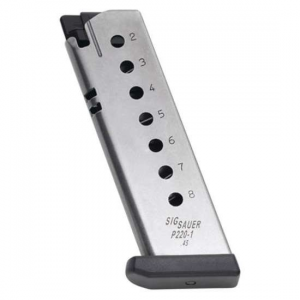 Sig Sauer MAG220458 Sig P220, 45 ACP, 8rd, Silver