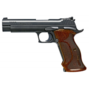 Sig Sauer 210A9TGT P210 Target 9mm Luger 5 8+1 Black Nitron Walnut Target Grip