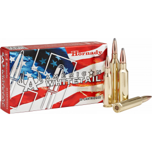 HORNADY 82204 American Whitetail 300 Wsm 165 Gr Interlock Round Nose 20 Bx/ 10 Cs