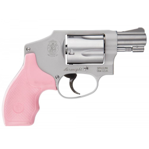 SMITH & Wesson 150466 642 Airweight 38 Special 1.88 5 Round Stainless Steel Pink Synthetic Grip
